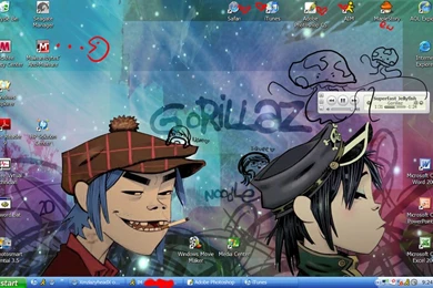 2D N Noodle Desktop Wallpapers By XmzlazyheadX On DeviantArt