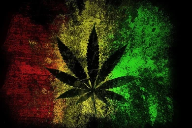 Jamaica Artwork Black Backgrounds Digital Art Leaves Wallpapers ...