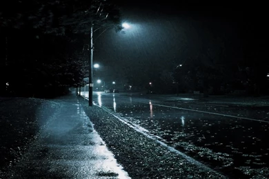1920x1080px Rainy Night Wallpapers