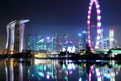 City Skyline At Night Ultra HD 4k Wallpaper, 3840×2160 – HD ...