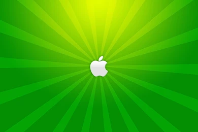 Apple In Green Light HD Desktop Wallpapers : Widescreen : High ...