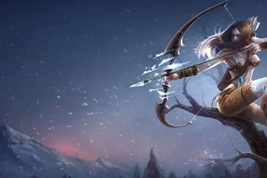 Ashe League Of Legends Wallpapers 1366x768 243889