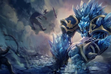 Malphite frozen skin lol league of legends hd wallpaper 1366x768.jpg