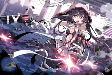 Brunette firing her guns anime hd wallpaper 1920x1080 8843.jpg