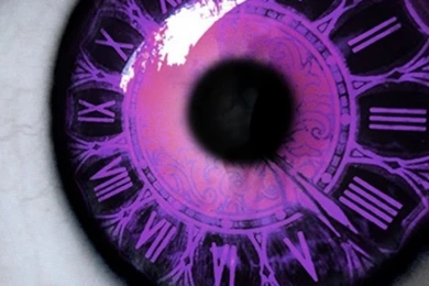 Purple Eye iPhone 5 Wallpapers
