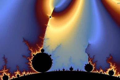 Black Circles On Fractal Backgrounds Wallpapers   Abstract ...