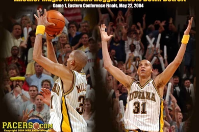 PACERS: Reggie Miller Page