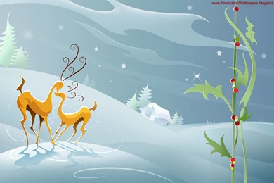 Christmas Reindeer Backgrounds Wallpapers   42283