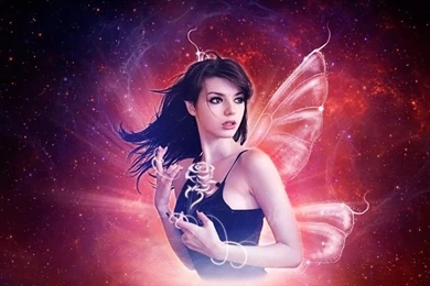 Beautiful Young Fairy   (