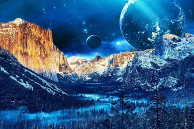 Extraterrestrial Landscape Wallpapers