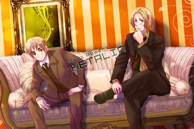 England And France (Official Art)   Hetalia Wallpapers (31942514 ...