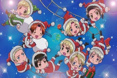 Chirstmas   Hetalia Wallpapers (32442495)   Fanpop