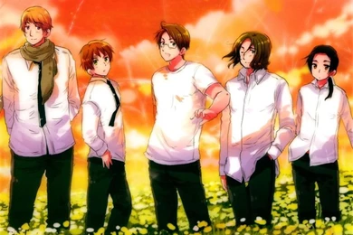 Sunset Nation   Hetalia Wallpapers (32441879)   Fanpop