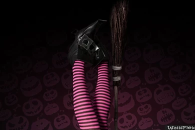 Halloween Witch   Wallsfield.com