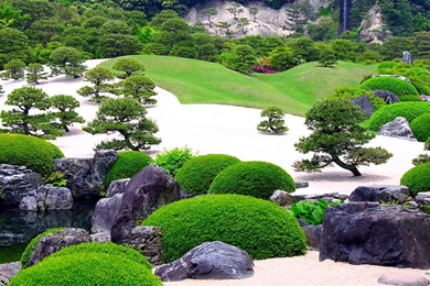 JAPANESE GARDEN WALLPAPER (