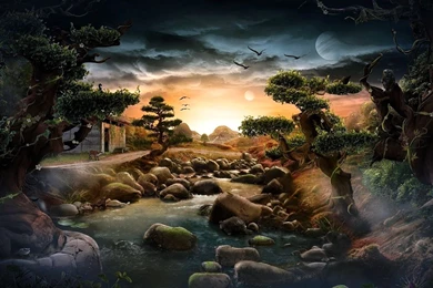 Artistic Smoke CGI Wallpapers