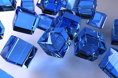 Blue Blocks Computer Wallpapers, Desktop Backgrounds