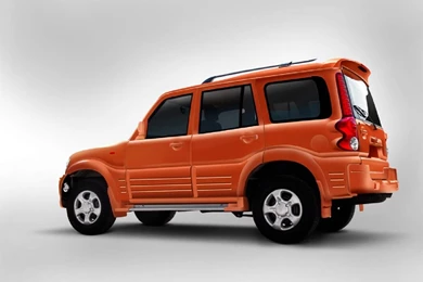 Mahindra Scorpio Hybrid Photo Reddish Car New Model Free Desktop ...