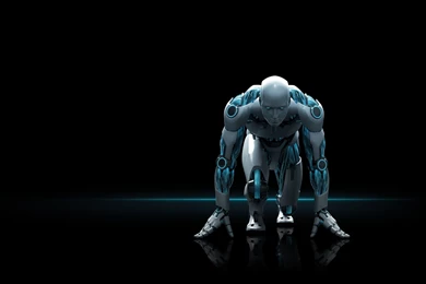 Download Wallpapers 3840x2400 Robot, Android, Digital Art, Cgi ...