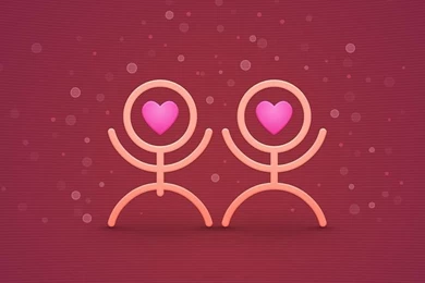 Download Double Love Wallpapers For iPhone 4
