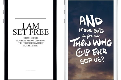 Set Free iPhone Wallpapers – Walk In Love.