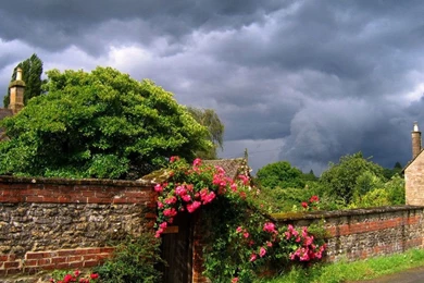 Gardens Wallpaper: English Manor Garden Scenery Wallpapers 6 ...