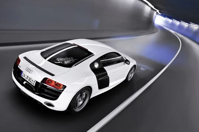 2010 Audi R8 V10 White HD Wallpaper Picture Dekstop Backgrounds