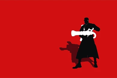 TF2 Blue Medic Silhouette IPod Earbuds 2560x1600 By Cwegrecki On ...