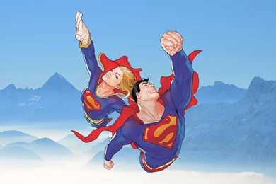 Superman And Supergirl Wallpapers By Franky4FingersX2 On DeviantArt