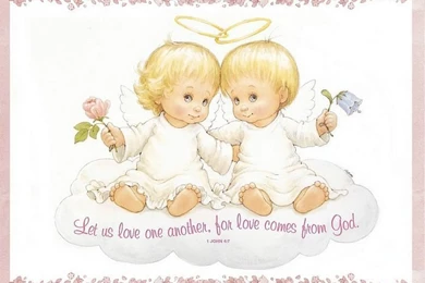 Spring Angles   Ruth Morehead Holly Babes Angles Wallpapers ...