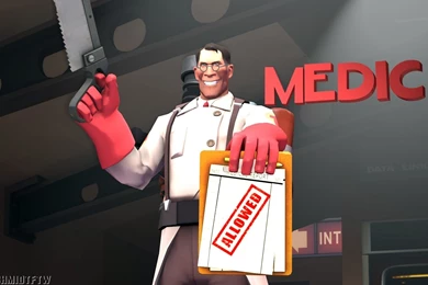 RED Medic (Wallpaper) By OfficerSchmidtFTW On DeviantArt