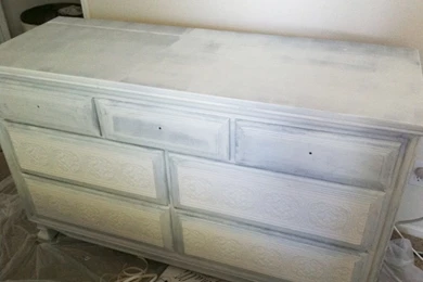 Paintable Wallpapers Dresser   Refashionably Late