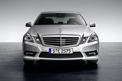 Mercedes Benz E Class AMG Front View HD Desktop Wallpapers ...