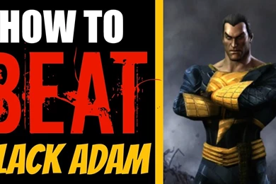 HOW TO BEAT: Black Adam INJUSTICE: Gods Among Us YouTube