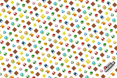 New Super Mario Bros. Wii Items Backgrounds   Mario Photo (37824816 ...