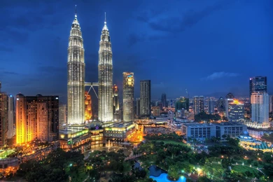 Petronas Twin Towers, Kuala Lumpur, Malaysia   Wallpapers