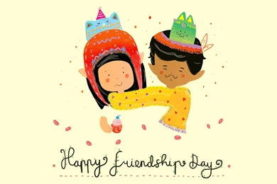 Happy Happy Friend Celebration Friendship Day Wallpapers Download ...