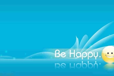 Download Be Happy HD Wallpapers For Desktop