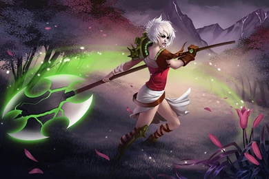 League Of Legends Warrior Magic Riven Battle Axes Games Fantasy ...