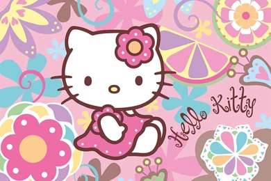 Hello Kitty Sitting Wallpaper.jpg
