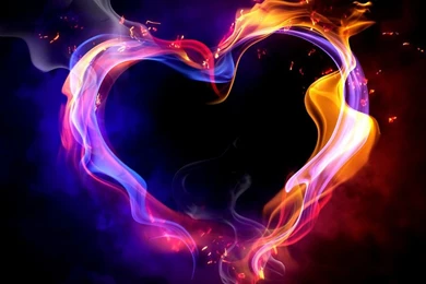 Download Fire Heart Wallpapers For Samsung Galaxy S
