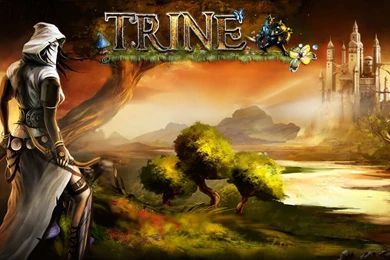 Download Wallpapers 3840x2160 Trine 2, Girl, Bow, Trees, Castle 4K ...