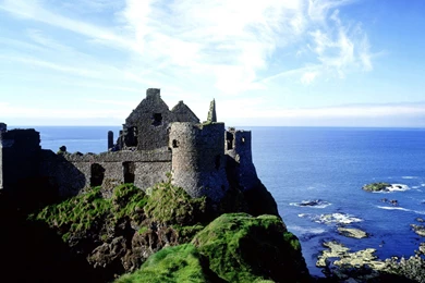 Download Wallpapers 3840x2400 Dunluce Castle, County Antrim ...