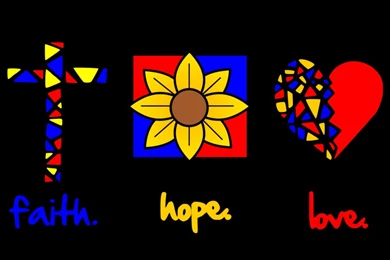 Faith Hope Love By Maryannparks On DeviantArt