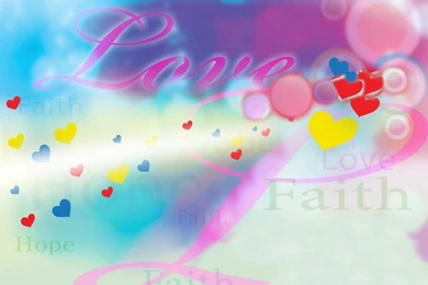 Desktop Wallpapers » 3D Backgrounds » Love Faith Hope » Www ...