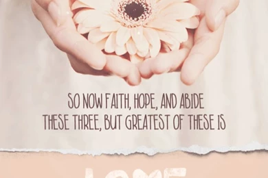 LINE DECO — Faith.hope.love (use Set Screen) How Pretty...