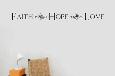 Compare Prices On Faith Love Hope Wall Decor  Online Shopping/Buy ...