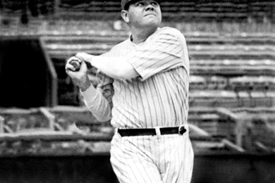 Babe Ruth Yankee Stadium   Wallpaper.