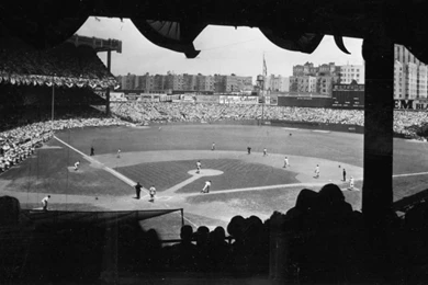 YANKEE STADIUM WALLPAPER   (