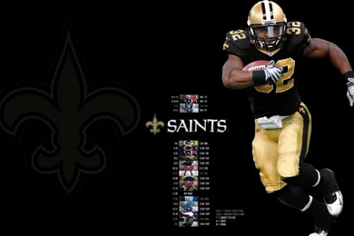 Mark Ingram In Full Saints Gear